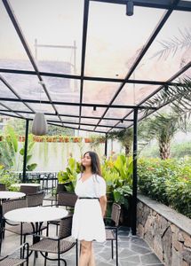 Chic White Mini Dress