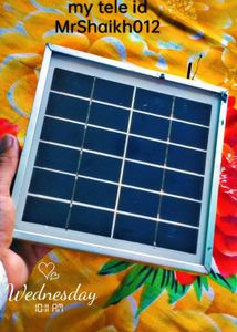 All Working Solar Panel