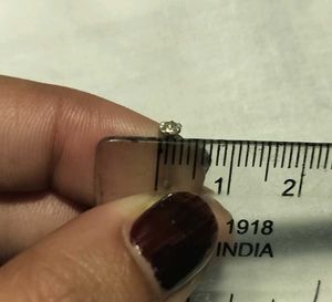 HUGE PRICE DROP!!! Pure Silver Zirconia Nosepin
