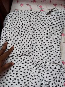 Dotted Print Top