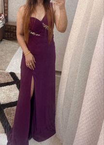 Purple Color Beautiful Dress