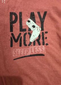 Play More Graphic Tee - Trendy Gamer Style
