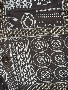 Patterned Short Sleeve Shirt