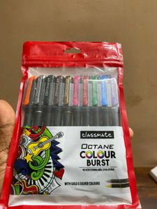 Classmate Octane Colour Burst gel pens - SET OF 10