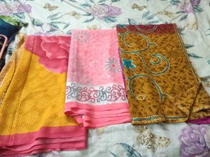 Pack Of-3 Sarees