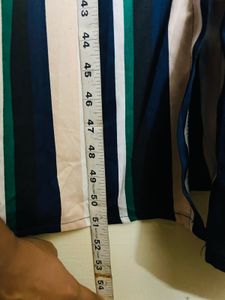 Multicolour Striped Long Maxi Dress For Women
