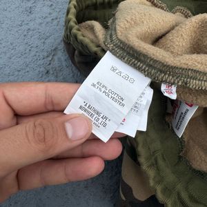 AAPE Camo Print Sweatpants