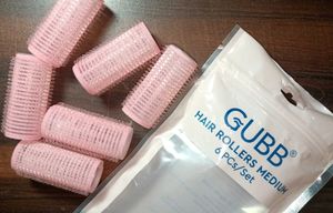 GUBB Hair Rollers - Medium (6 Pcs)