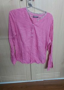 Elegant Pink Top