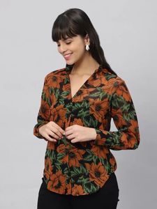 Sunflower Georgette Shirt From OUI