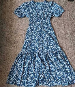 Floral Print Midi Dress