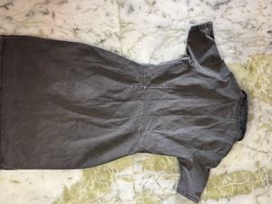 Knee-Length Grey Denim One-Piece By Velleygirl
