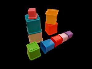 Colorful Stacking Cups