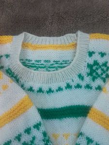 Cute Knit Sweater hand make pur allow soft