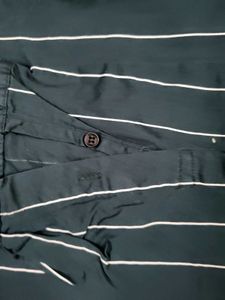 Dennis Lingo Striped Button-Down