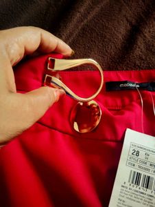 Brand Madame Red Trousers For Girls