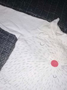 Cute White Graphic Tee