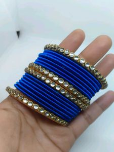 Silk Thread Bangles Set 🥰
