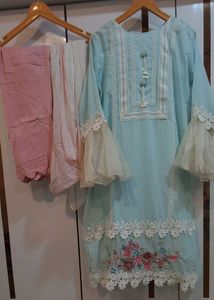 Light Blue Kurta Set