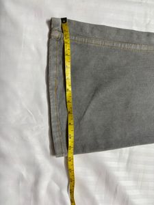 y2k grey bootcut jeans