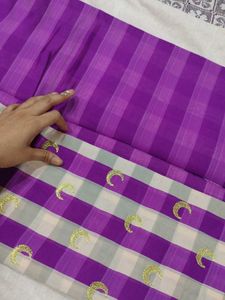 Purple Saree