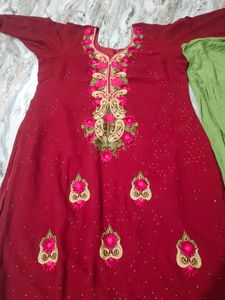 Elegant Embroidered Kurta Set