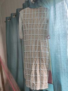 Aurelia Women&#39;s Cotton Straight Fit Kurta