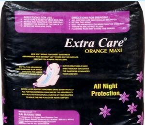 Extra Care Orange Maxi Pads XXL 40