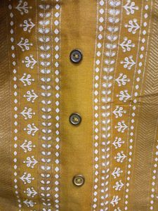 Mustard Brand New Kurta