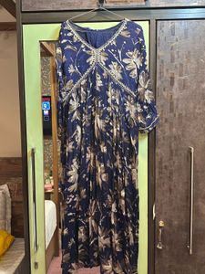 Adaah Floral Printed Embellished Kurta Set