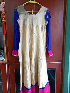 Multicolored Ethnic Gown