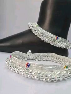 Silver Anklets