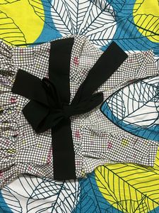 Beautiful Mini Dress With Bow On Back Side