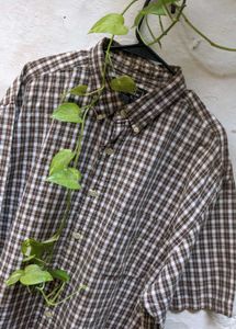 Vintage Plaid Short Sleeve