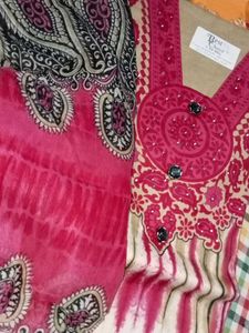 Unstitched ✨ Printed Suit