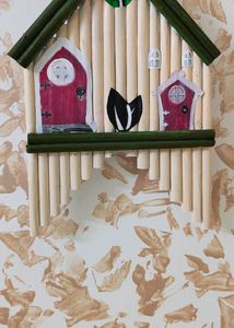 Room Decor Hut Shape Wall Hanging Item