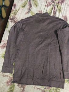 Striped Maroon T-Shirt