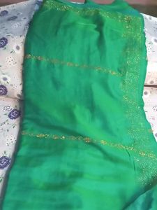 Partyware Embroidered Silk Saree