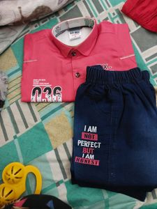 Kids Trousers Shirt