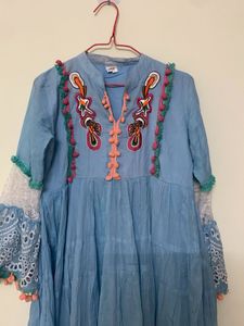 Boho Chic Embroidered Dress