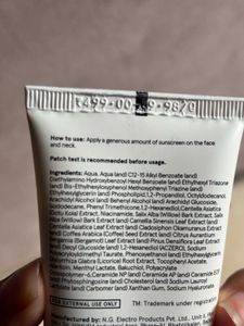 Be Bodywise sunscreen