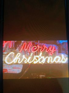 Merry Christmas Neon Board Light