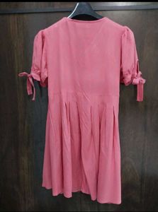 Zudio Embroidered Tunic Pink