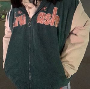 Unisex Corduroy Varsity Jacket