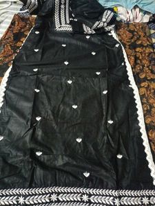 Black And White Kurti