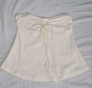 Savana drawstring tube top