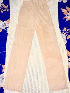 Beige Cargo Pants