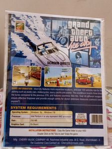 AGrand Theft Auto Vice City Game Cd For Pc