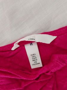 H&amp;M ROSE PINK TANK TOP