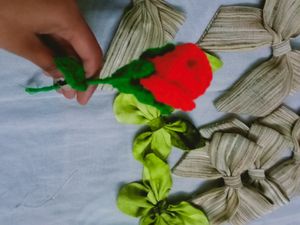 Crocheted Rose